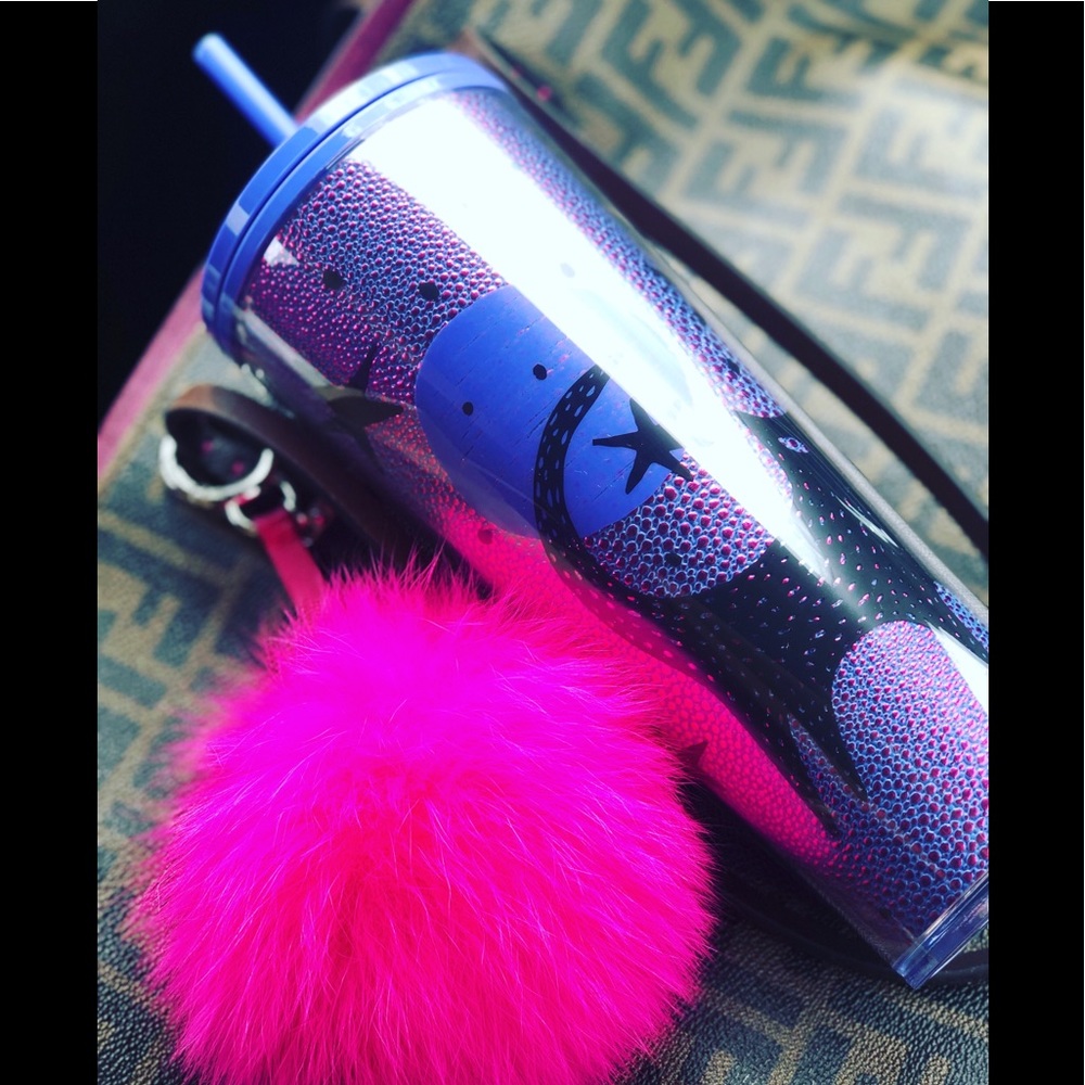 Starbucks Tumbler Halloween Cat🖤💜 - Picture 1 of 2